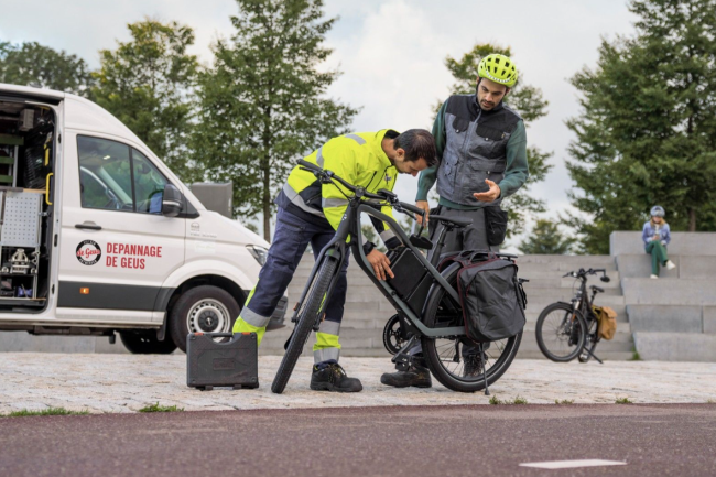 Fietsenwinkel De Geus depanneert voortaan ook fietsen in samenwerking met VAB
