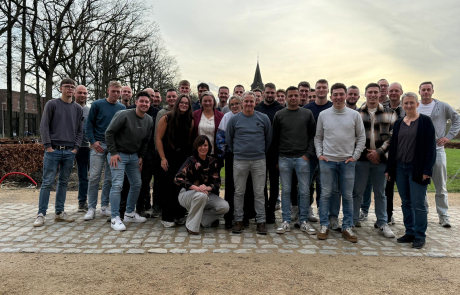 Groepsfoto Woestenborghs Bouwbedrijf