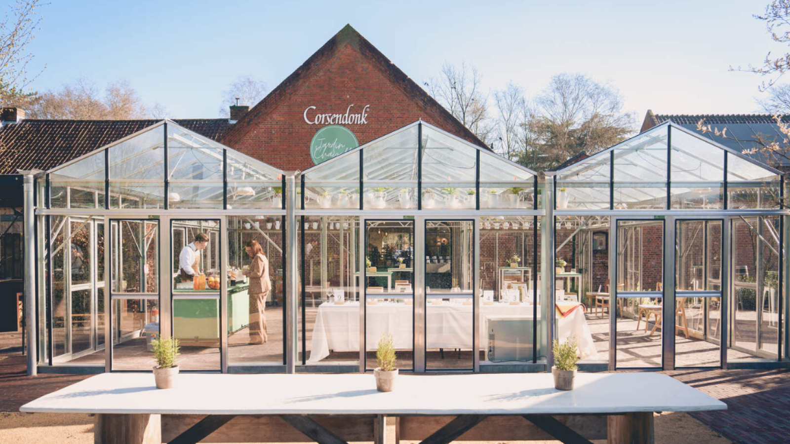 Jardin Chapelle vernieuwd