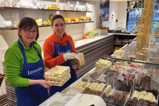Liliane Baelus draagt haar Leonidas-winkel na 30 jaar over