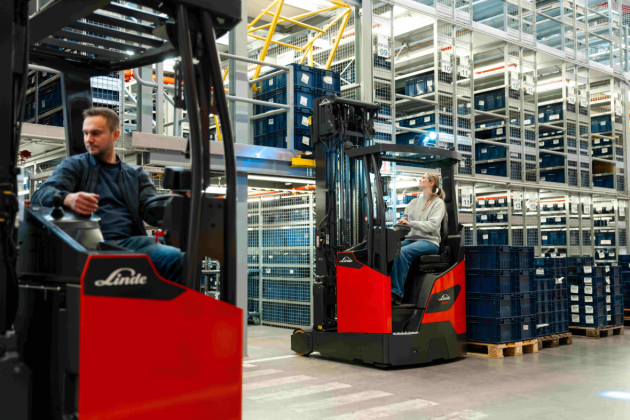 Linde MH lanceert nieuwe reachtrucks