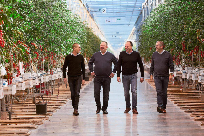 Luc Beirinckx, Hans van Gool, Paul Van De Mierop en Koen Lauwerysen