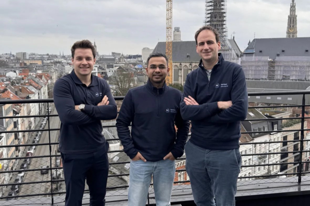 Oprichters Ben Van Delm, Chinmay Narwane en Dirk Van Ginderachter
