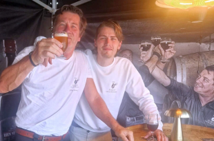 Ronald Mengerink en zoon