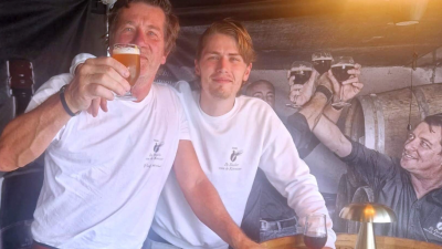 Ronald Mengerink en zoon