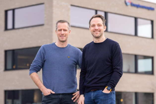 Tom Teunkens en Michiel Mentens van Energieconcepten in Arendonk