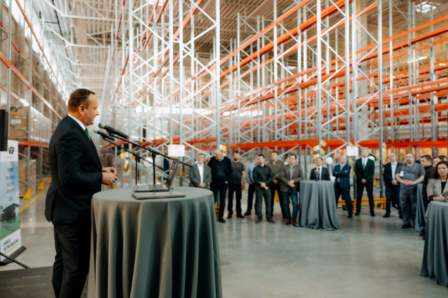 Met de officiële opening van de uitgebreide productiefaciliteit in Riga wil de groep zijn positie op de Baltische en Scandinavische markt verder versterken en haar internationale netwerk verder uitbouwen.