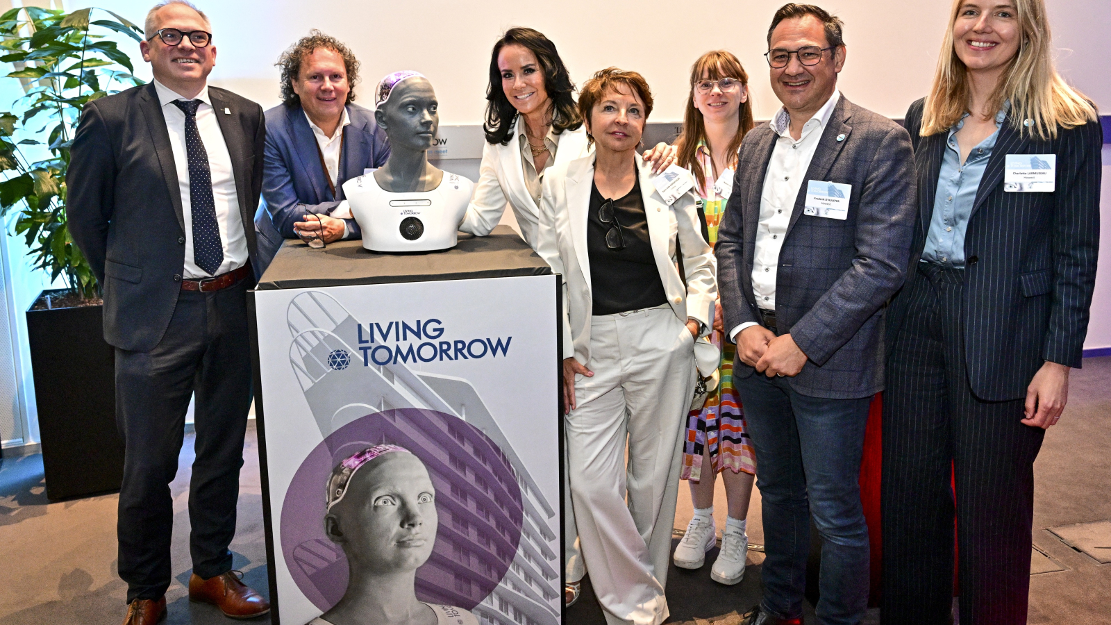 VILVOORDE LIVING TOMORROW HUMANOID ROBOT