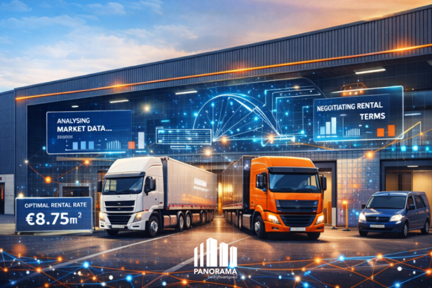 AI-magazijn Panorama b2b