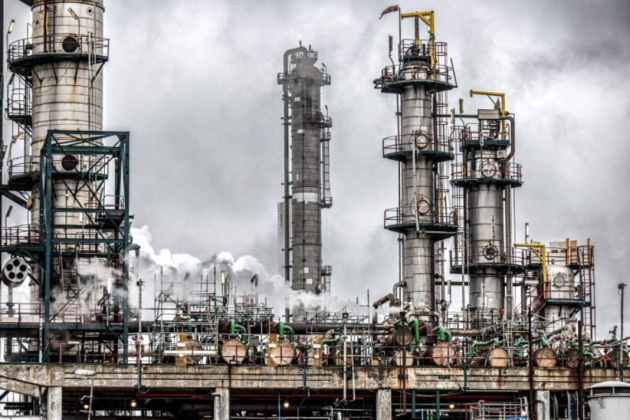 De raffinaderij van TotalEnergies in de Antwerpse haven