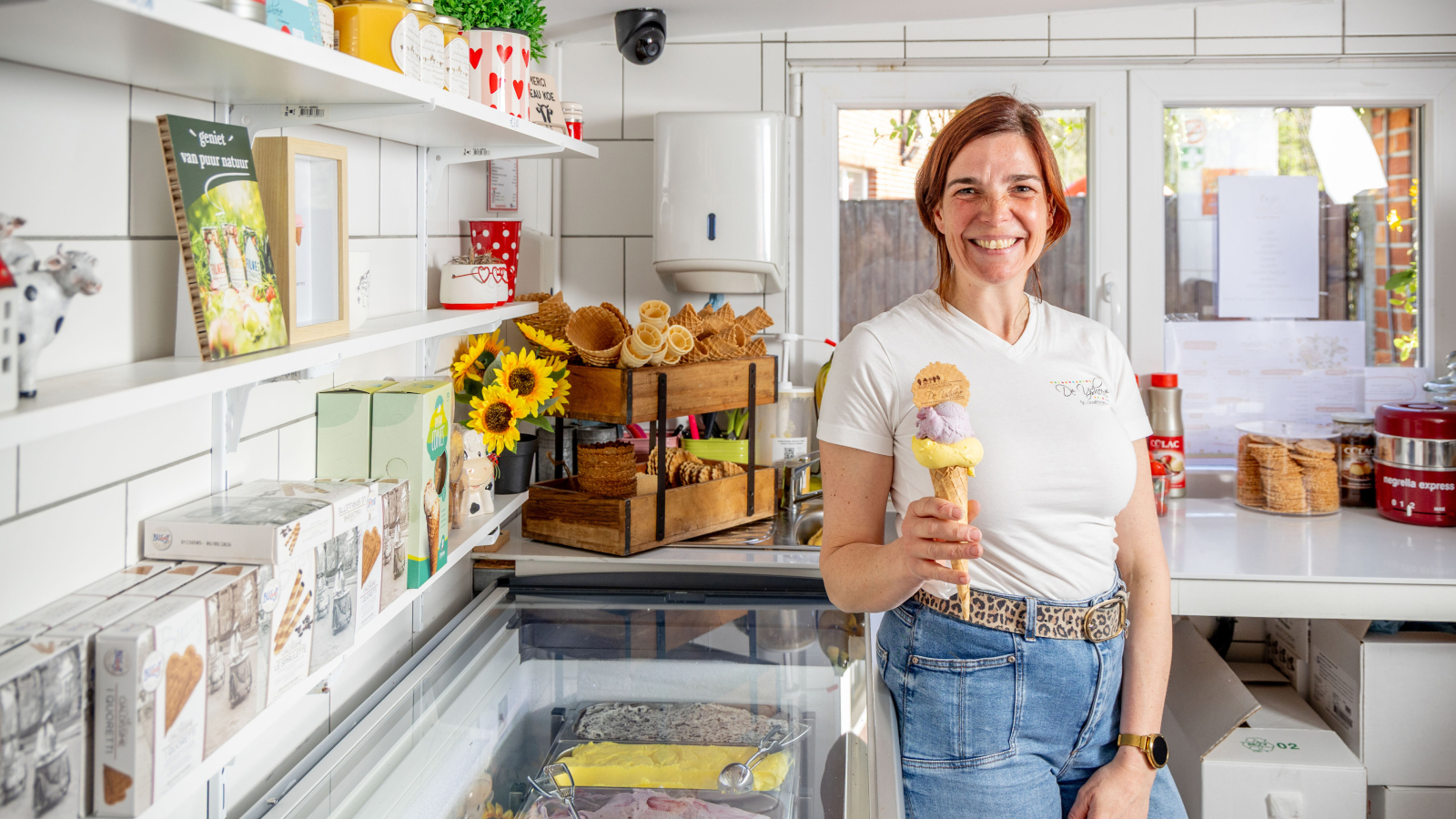 Caroline Vermeiren viert 15 jaar De Ijshoeve in Bevel-foto joren de weerdt
