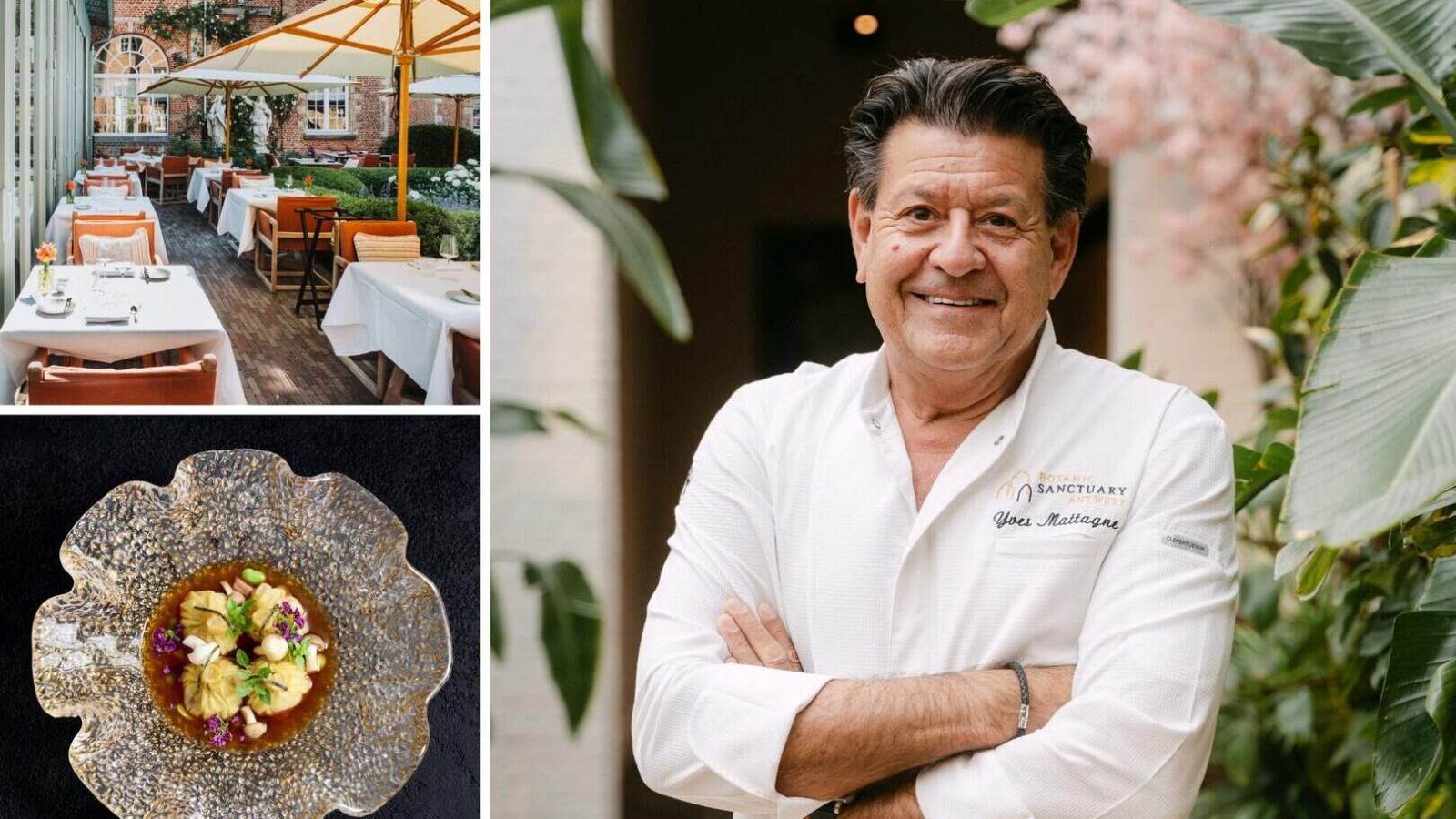Eerste restaurant van Yves Mattagne opent in Antwerps hotel