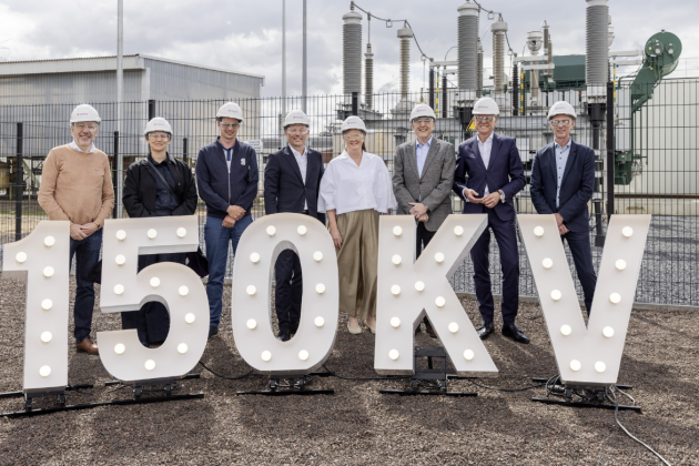 Evonik neemt nieuw hoogspanningsstation in gebruik