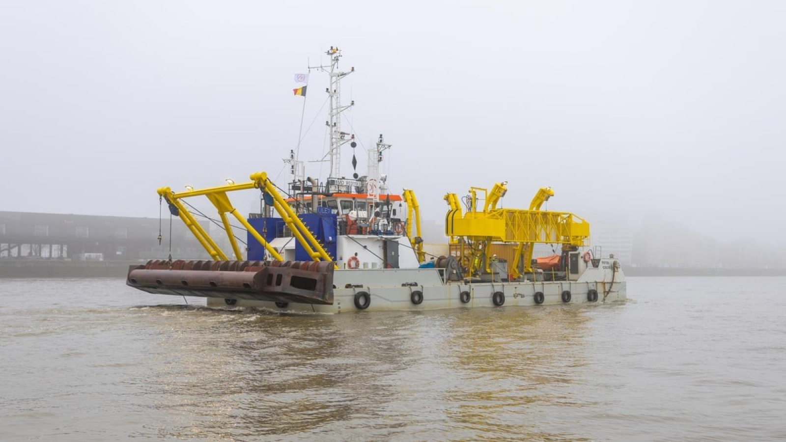 Het schip Pieter Coecke. Foto Jan De Nul