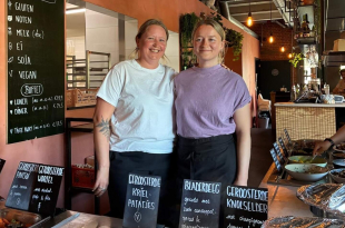 Johanna en Yannis in Amour