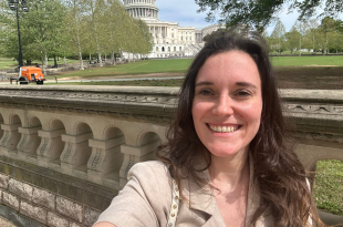 Julie Dumoulin (28) mocht spreken met vier Amerikaanse senatoren