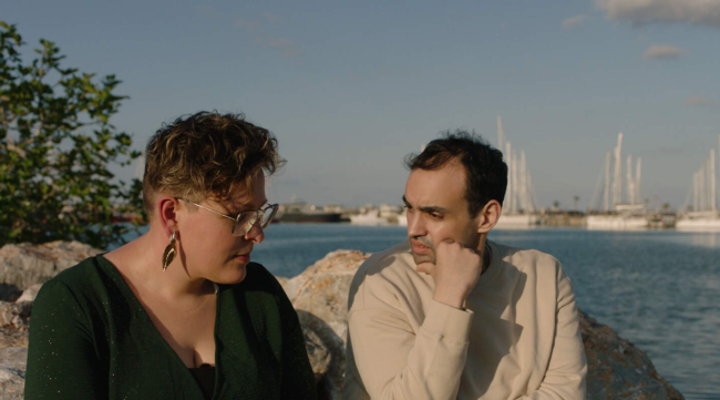 Kamal met Karlien op Kreta