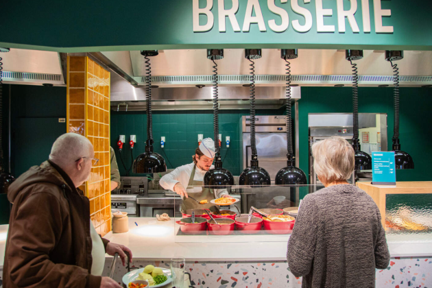 Lunch Garden past de korting onder meer toe in zijn vernieuwde restaurant in Wijnegem.