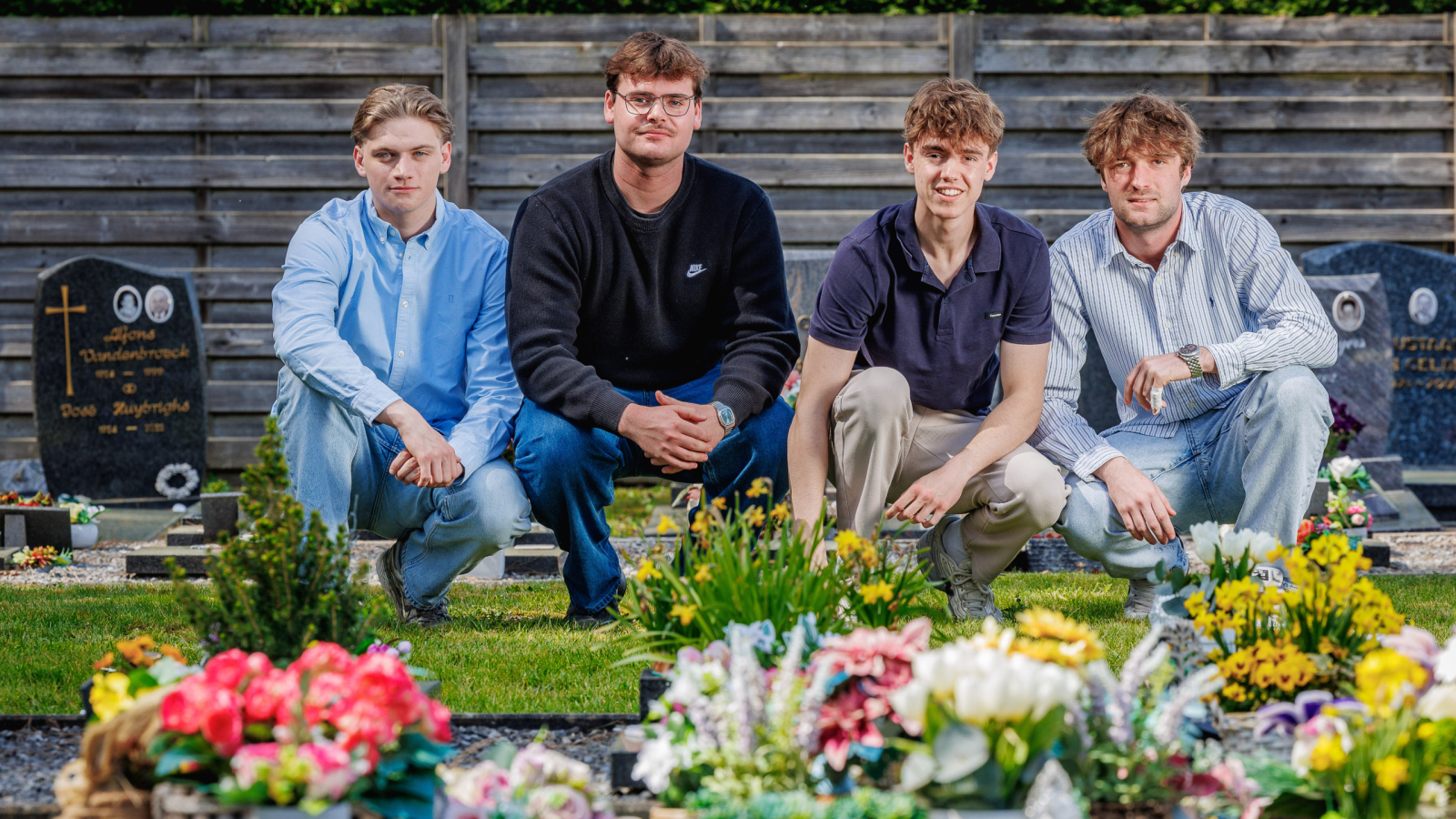 Lowie Vlaeyen, Basile Koekelbergh, Vic Wollants, Wout Aelbers