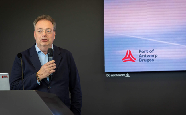Ook bij grote private havenbedrijven is er veel respect voor Rob Smeets.