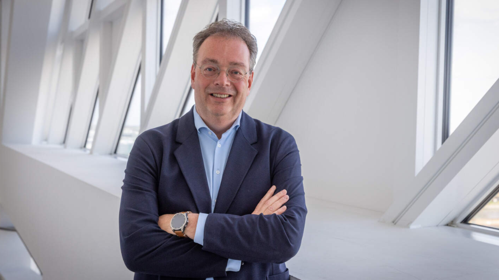 Rob Smeets de interim-topman van de Antwerpse haven