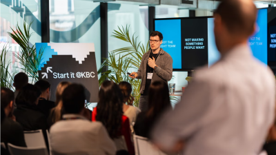 Start it @ KBC rondt kaap van 2.000 start-ups
