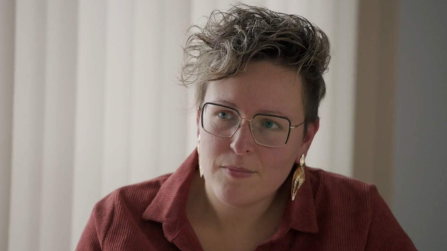 Tijdens de opnames keerde Karlien even terug naar Turnhout