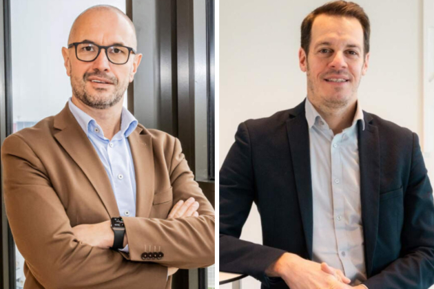 Tom Laveren en Wim Brillouet