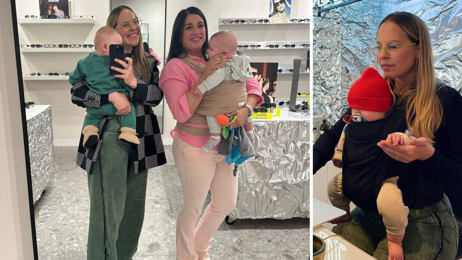 Van Eline De Munck mag de baby mee naar het werk