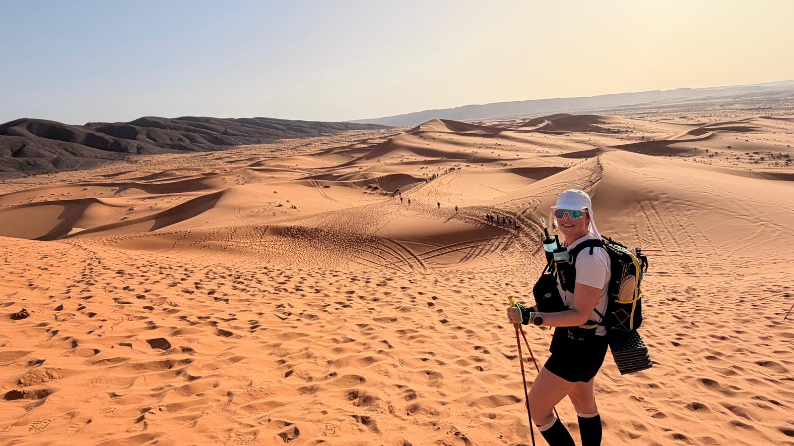 Van Hoecke marathon des sables dag 5 prachtige foto