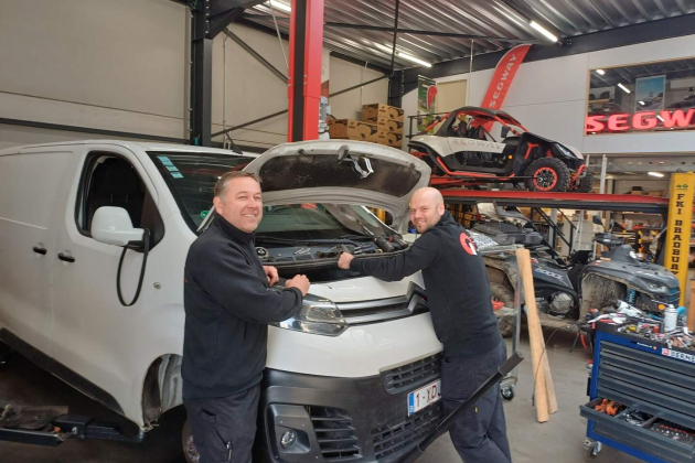 Wim en zijn team zorgen voor onderhoud en herstelling van alle merken_