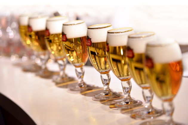 BELGIUM LEUVEN AB INBEV BREWERY VISIT PREMIER DI RUPO