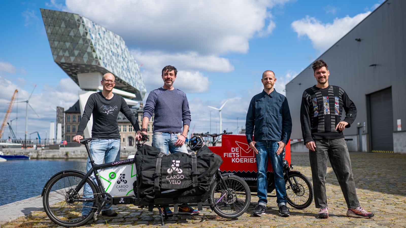 De Fietskoerier en Cargo Velo fuseren tot grootste fietskoeriersbedrijf van België