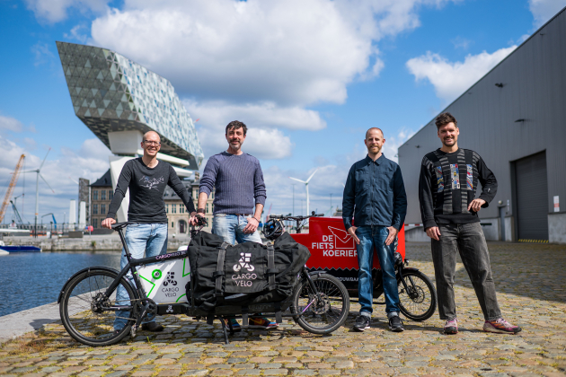 De Fietskoerier en Cargo Velo fuseren tot grootste fietskoeriersbedrijf van België