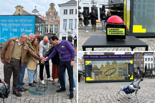 Flanders Technology & Innovation trekt opnieuw door Vlaanderen