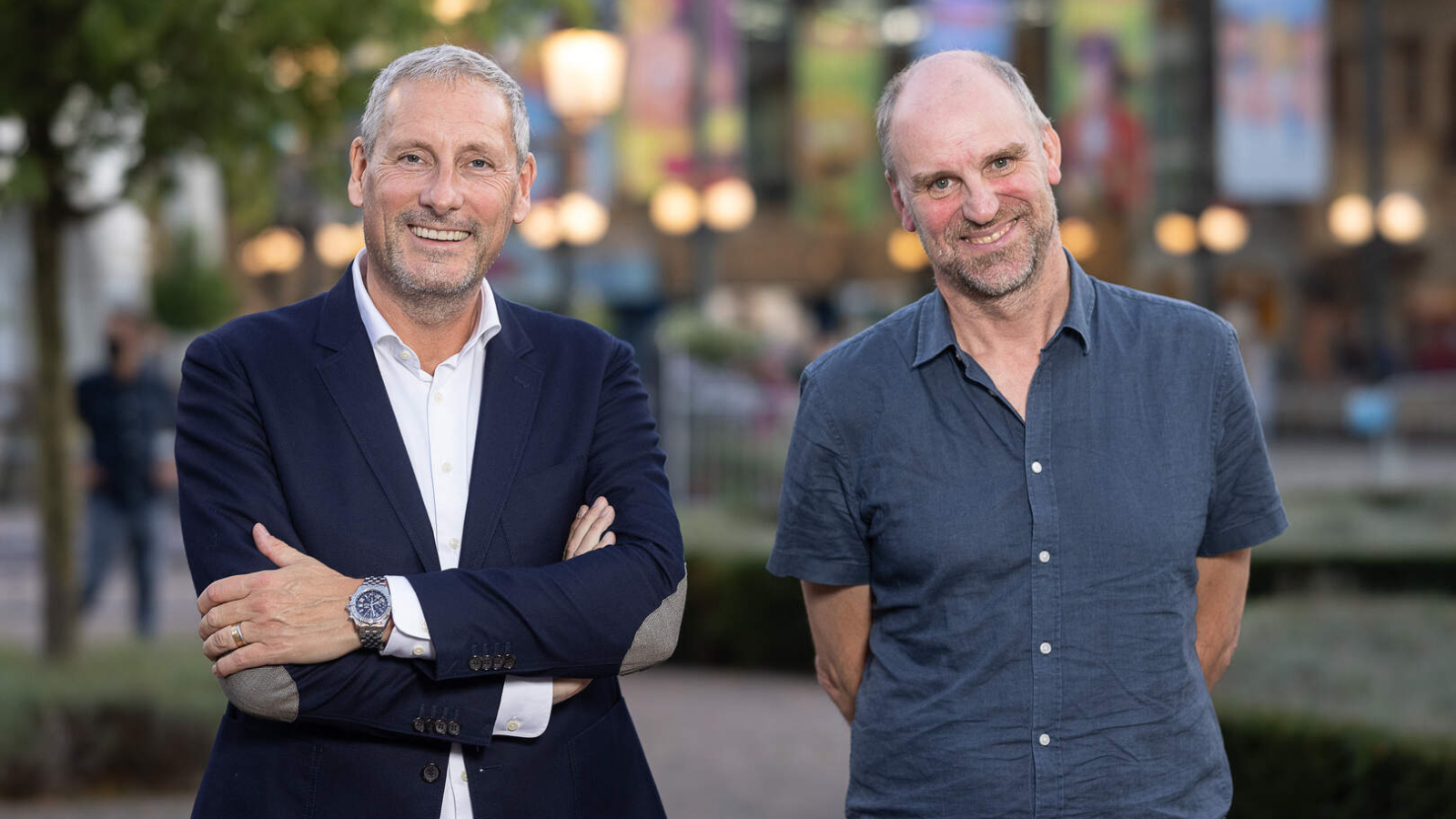 Gert Verhulst en Hans Bourlon