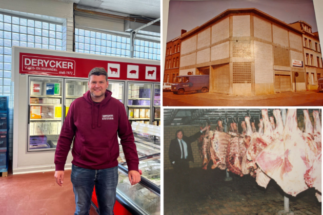 Gino Derycker (38) is tweede generatie bij Derycker Vlees- en Vishandel
