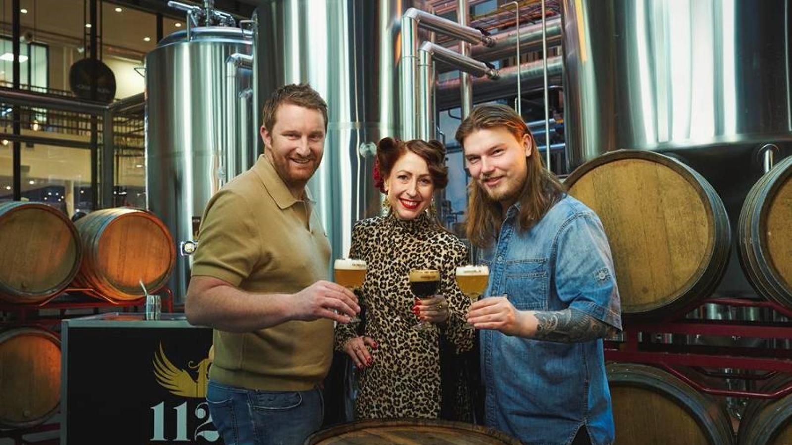 brouwwedstrijd Grimbergen Julius Persoone, Regula Ysewijn en Julien Lapraille