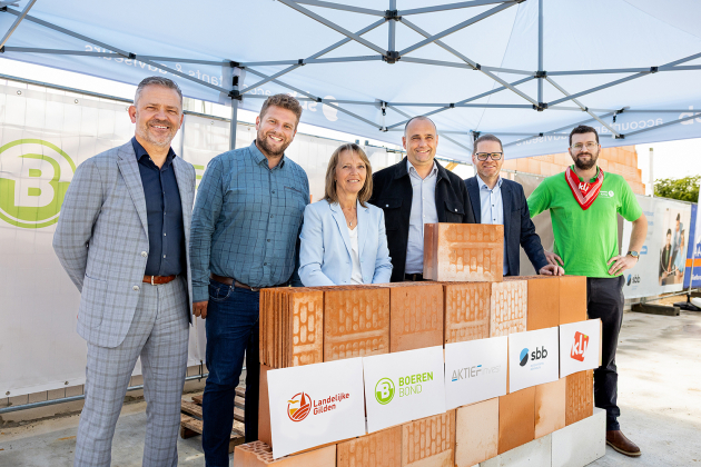 Aktiefinvest start bouw van nieuw kantoorproject in Geel