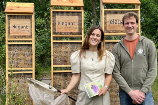 Babette Huberts van Elegant en Kristijn Swinnen van Natuurpunt