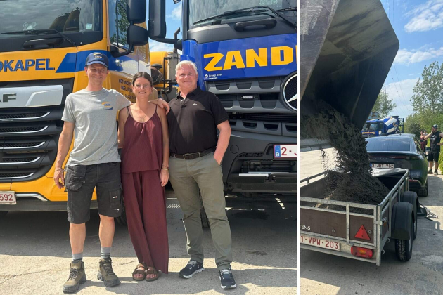Familie Van Hoeck koopt betoncentrale De Zandkapel