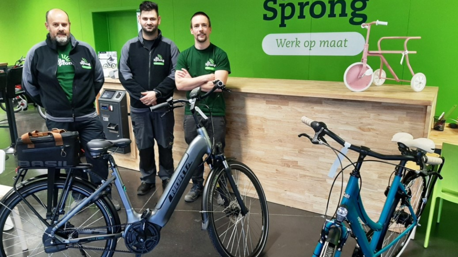 Fietsenwinkel van De Sprong in Meerhout