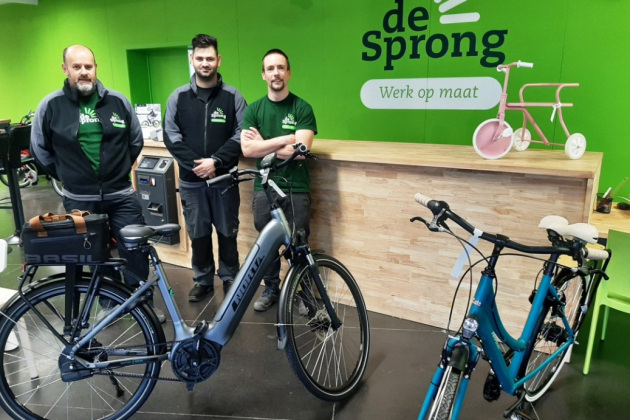 Fietsenwinkel van De Sprong in Meerhout
