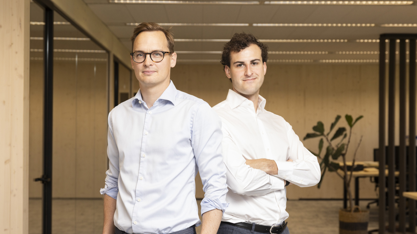 Karel Verzelen (links) Jordi Van den Broeck (rechts)