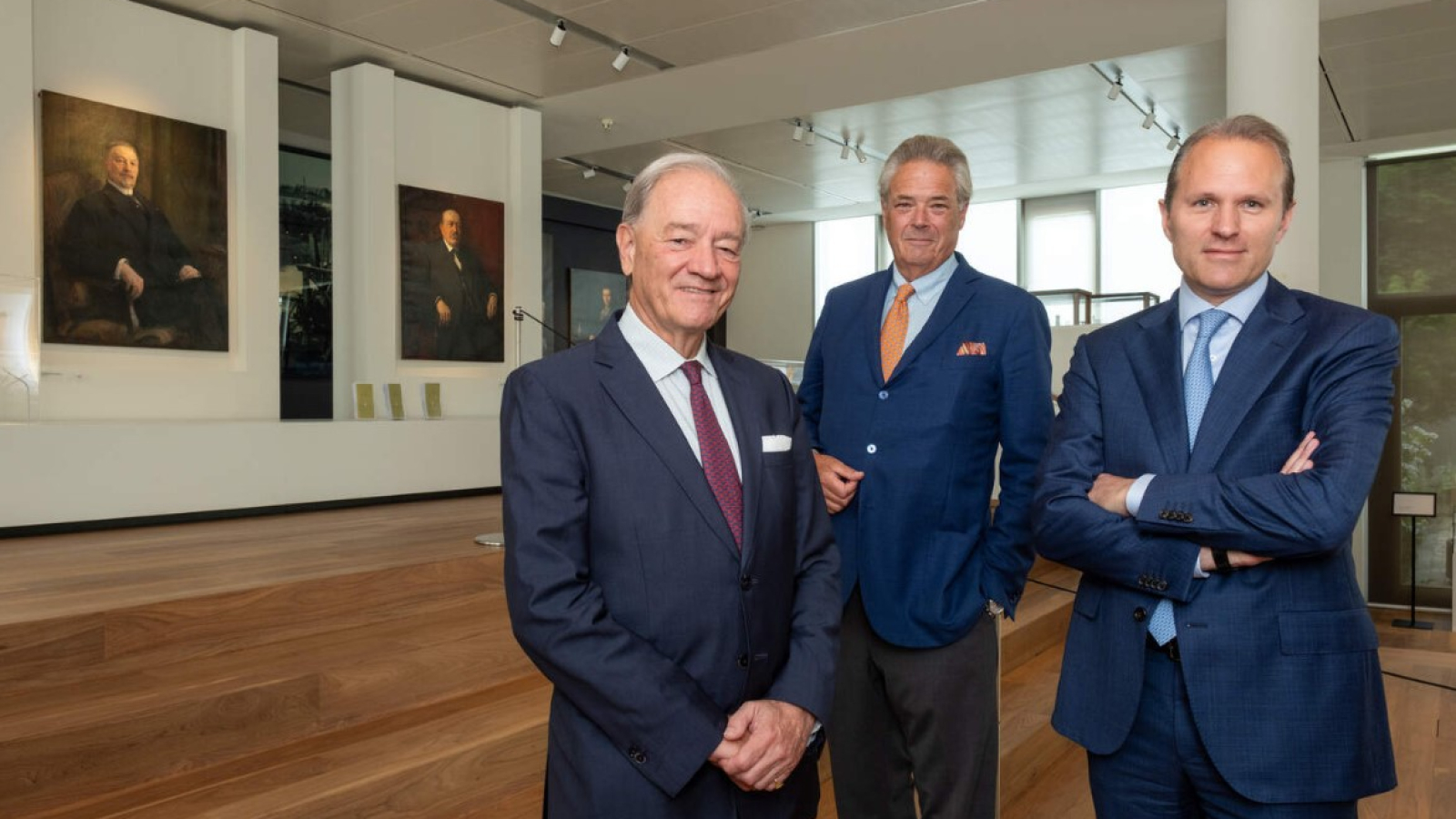 Luc Bertrand, Frederic van Haaren en John-Eric Bertrand