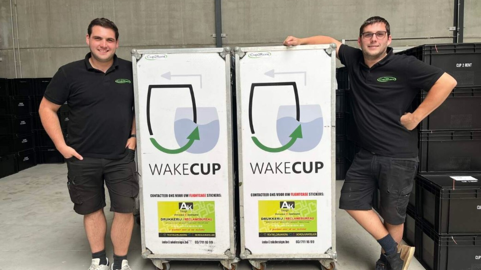Mathias en Brent Beullens van Cup 2 Rent