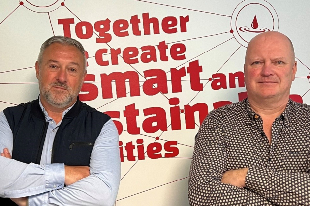 Operations Director Gerry Peeters & Business Unit Manager Herman Vaessens
