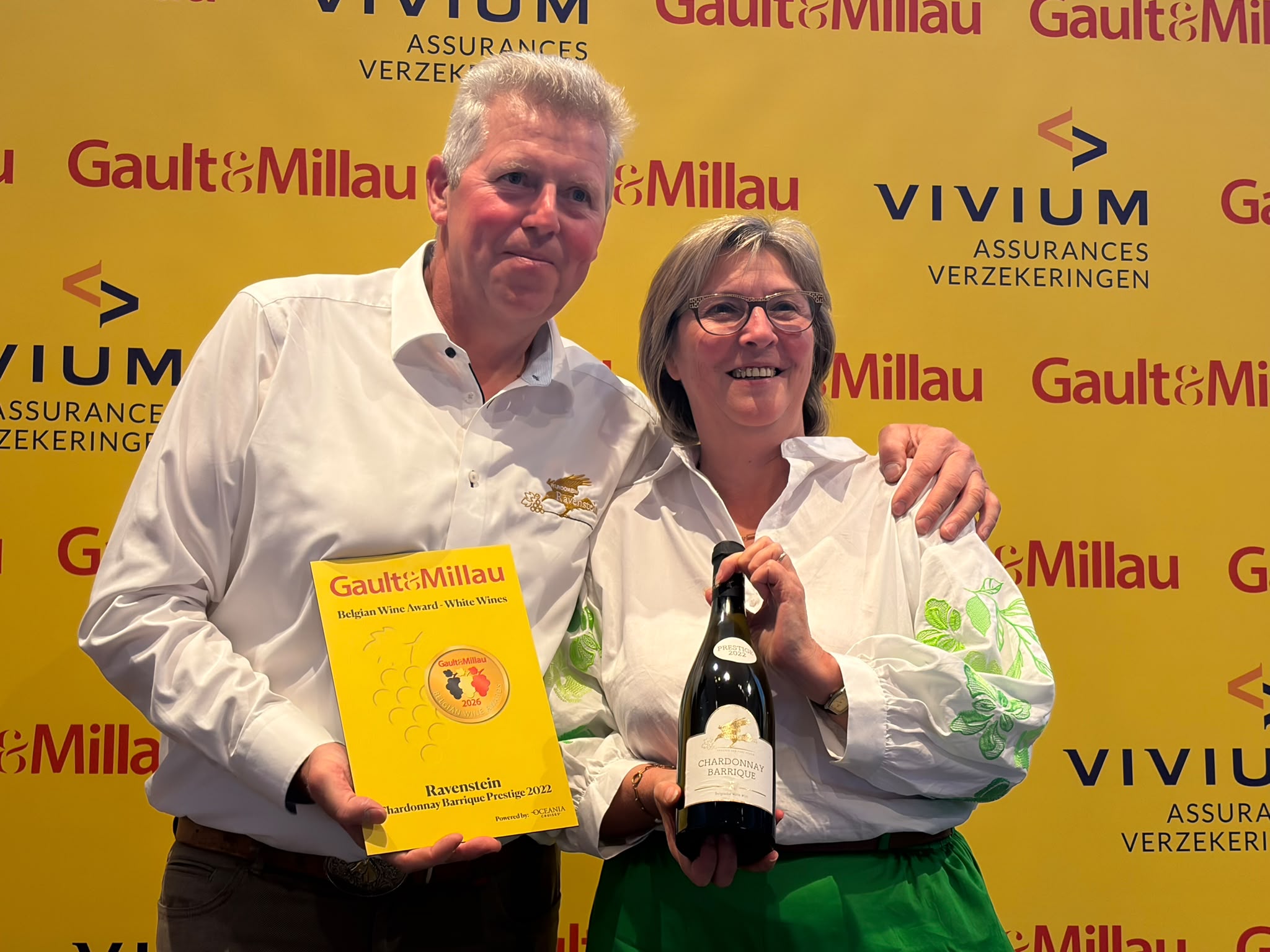Wijndomein Ravenstein (Wervik) wint prestigieuse Gault&Millau award