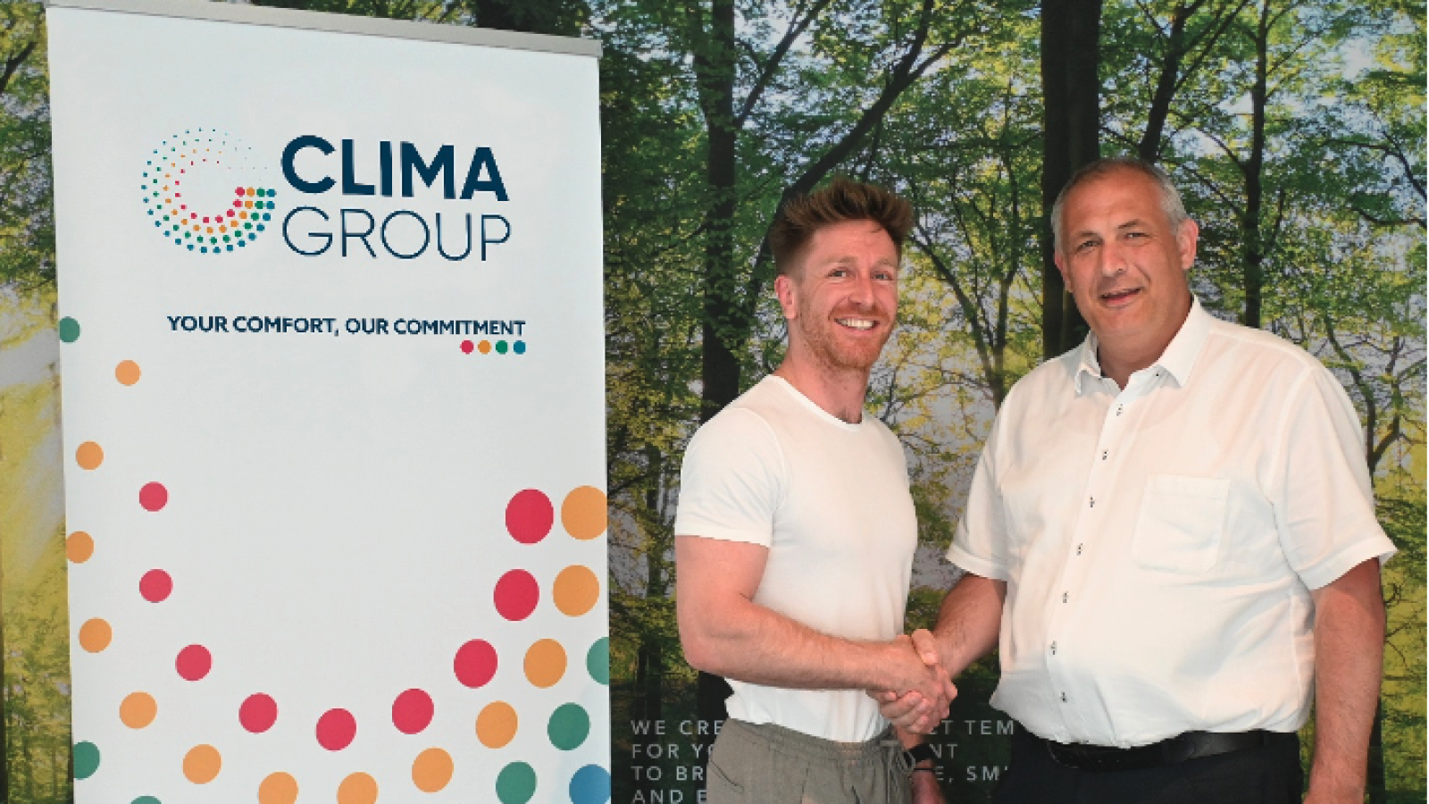 Benny De Leener en Martijn Wanten van Climagroup