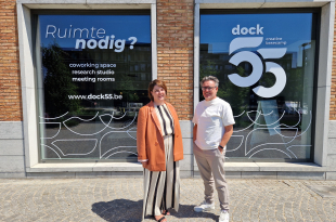 Valerie Vanherle (Dock55) en Wim Hamaekers (One Inch Whale) kopie